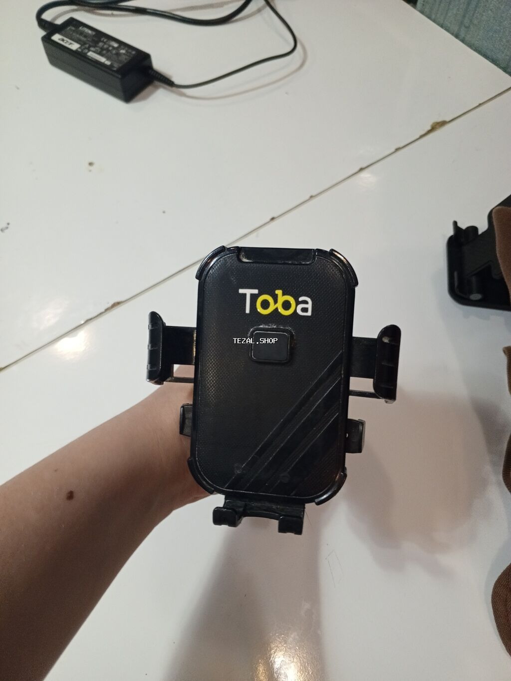 Toba velosiped üçün telefon tutacağı - Sükan borusuna bərkidilən - şəkil 3