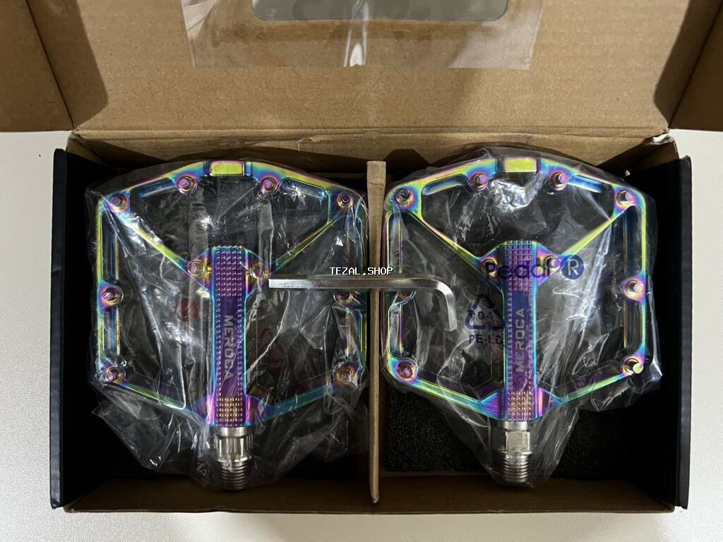 MEROCA velosiped pedalları Qutunun Əzik olmağına baxmayın 1 dəfə belə