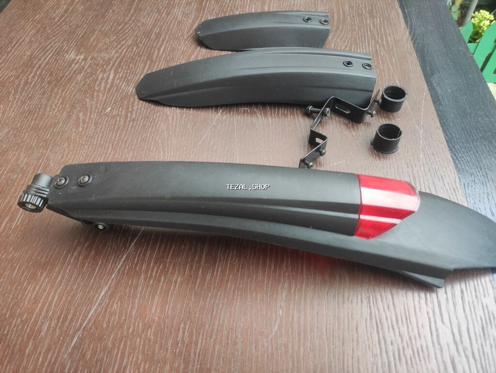 Velosiped üçün palçıq qoruyucu 3 hissədən ibratədirTəzədir istifadə