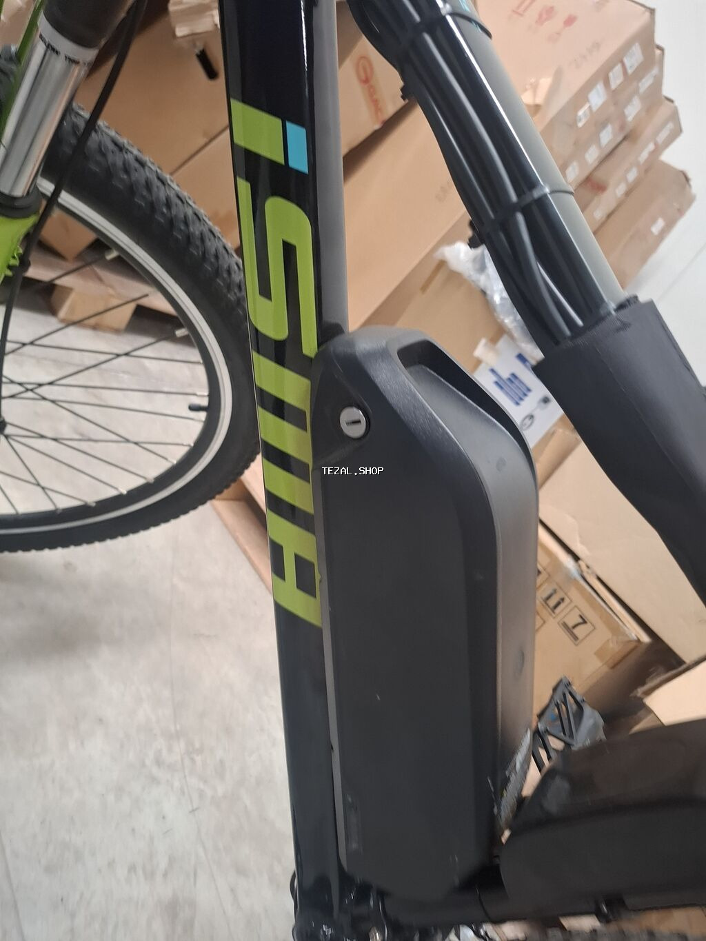 Elektrikli velosiped üçün akkumulyator dəsti - Çərçivənin aşağı