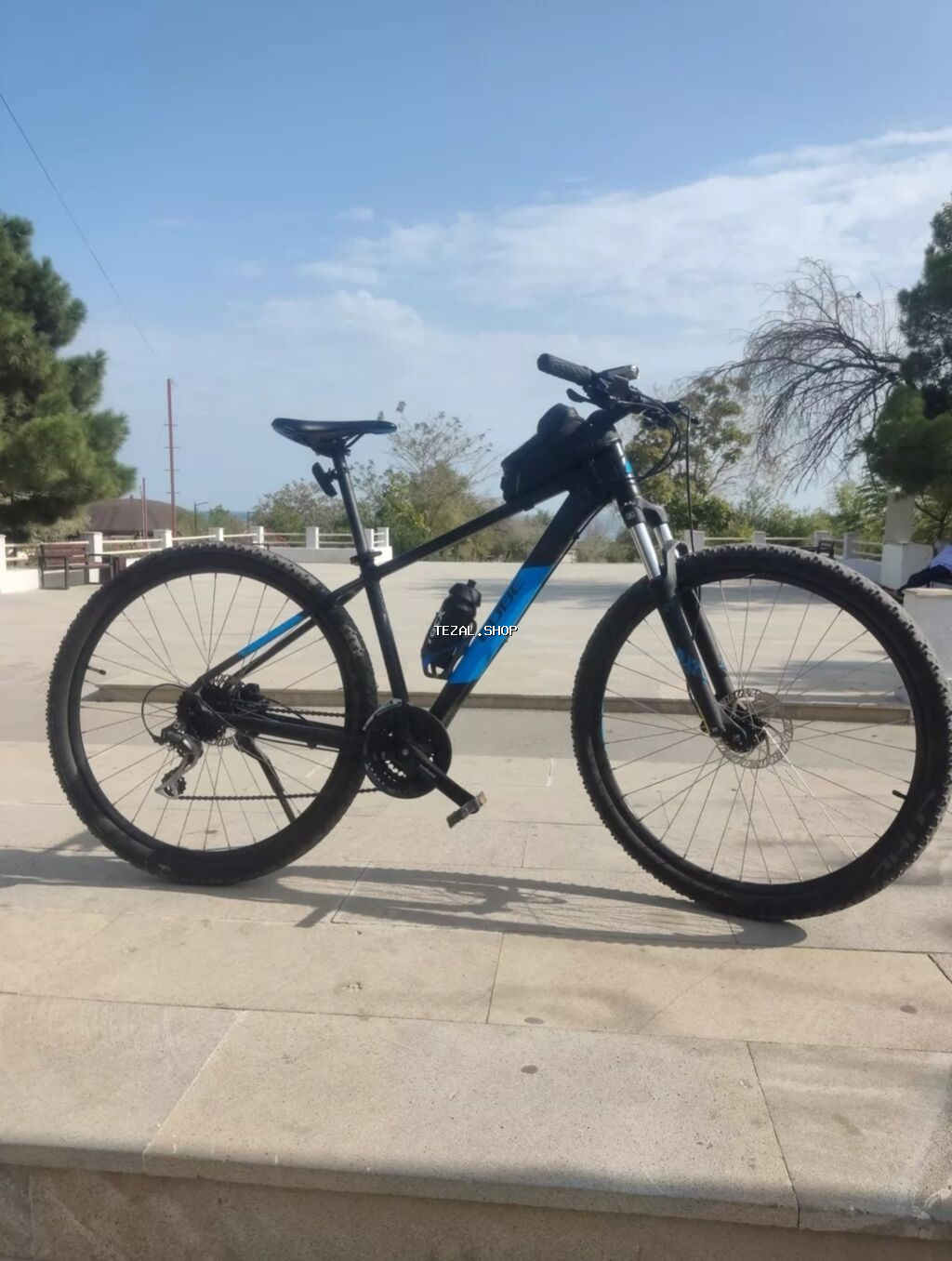 CUBE AİM PRO 2022 SATILIR Velosiped 29 ölçülüdü, M-size. Problemi