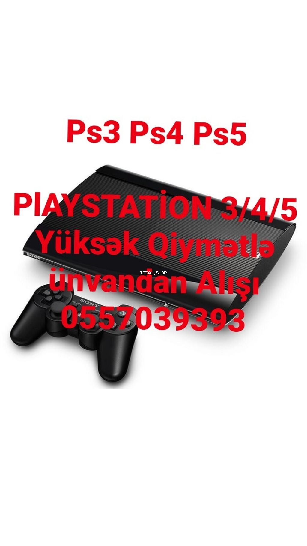 Playstation 3/4/5 unvadan munasib qiymetle Aliram - şəkil 2