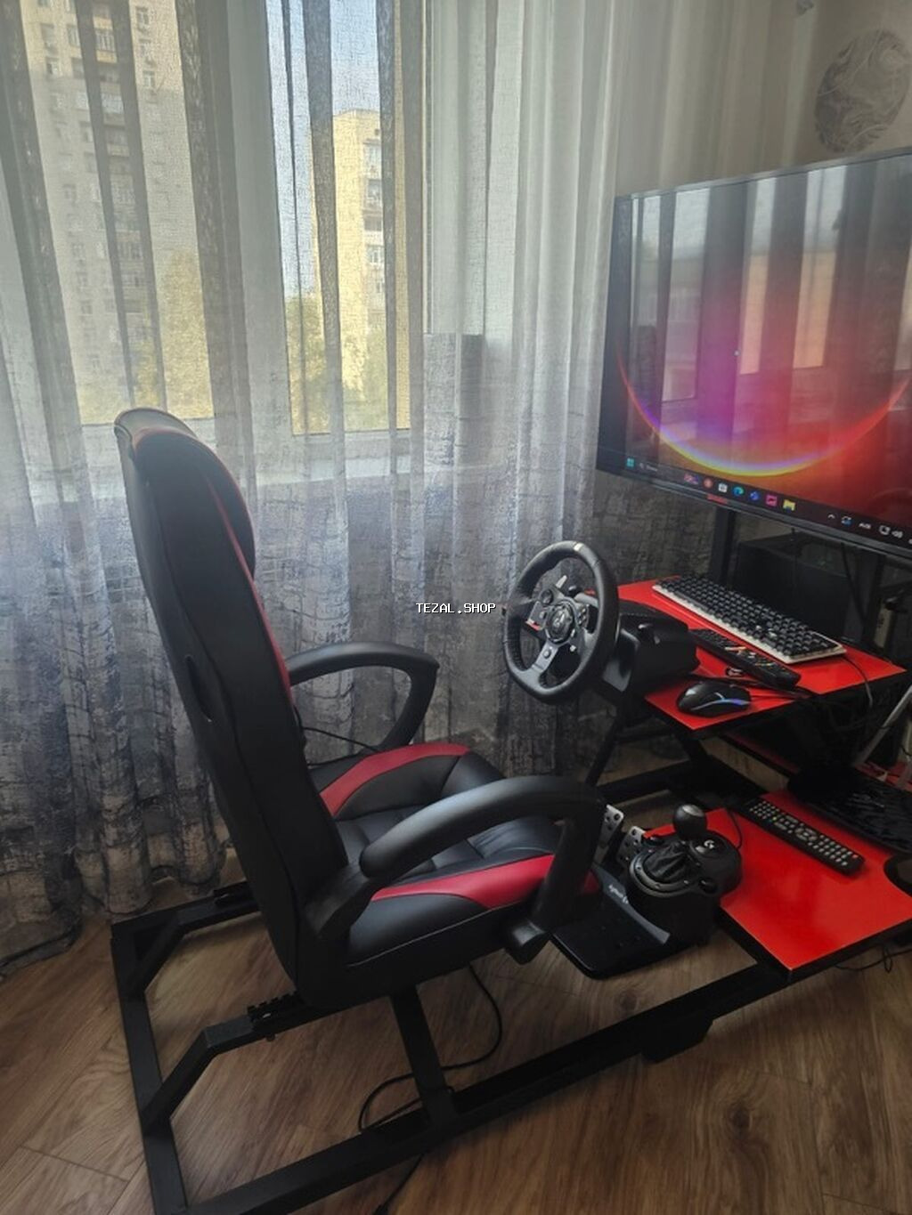 Satılır: Tam komple quraşdırılmış sim racing/gaming seti Tərkib: -