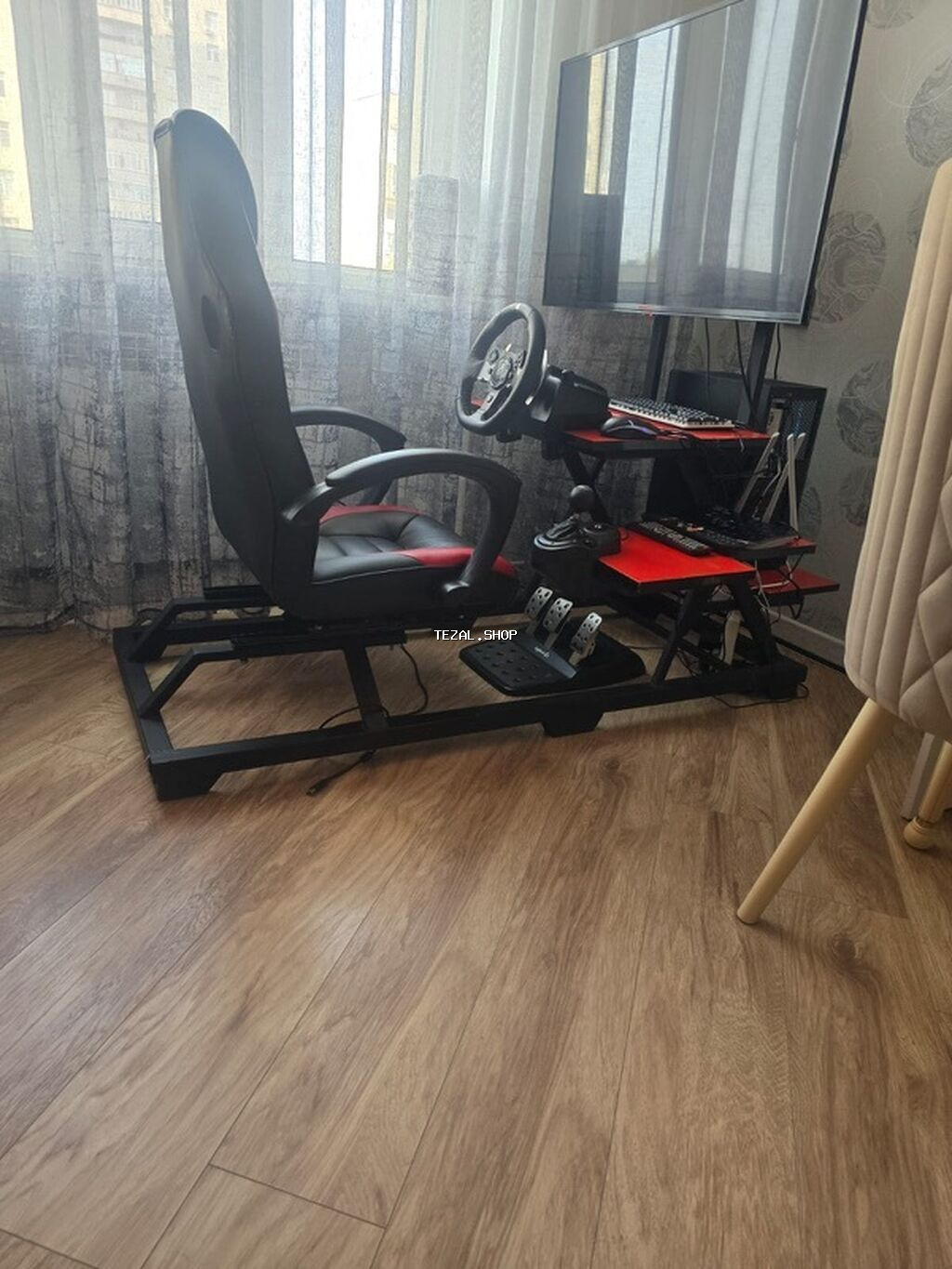 Satılır: Tam komple quraşdırılmış sim racing/gaming seti Tərkib: - - şəkil 2