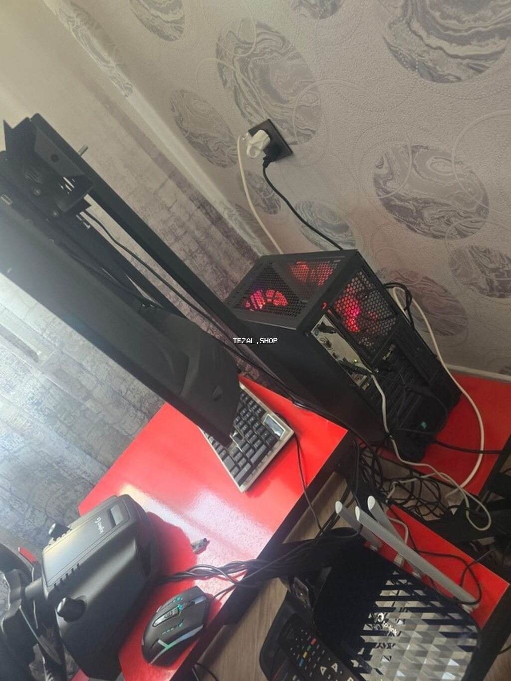 Satılır: Tam komple quraşdırılmış sim racing/gaming seti Tərkib: - - şəkil 5