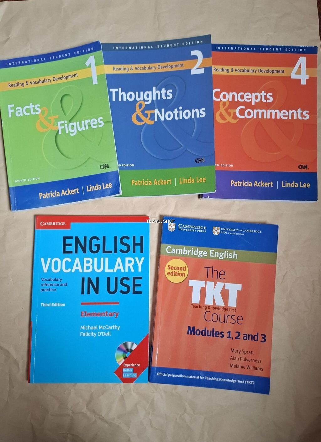 İngilis dili üzrə müxtəlif səviyyələr üçün kitab toplusu Məzmun: - - şəkil 3