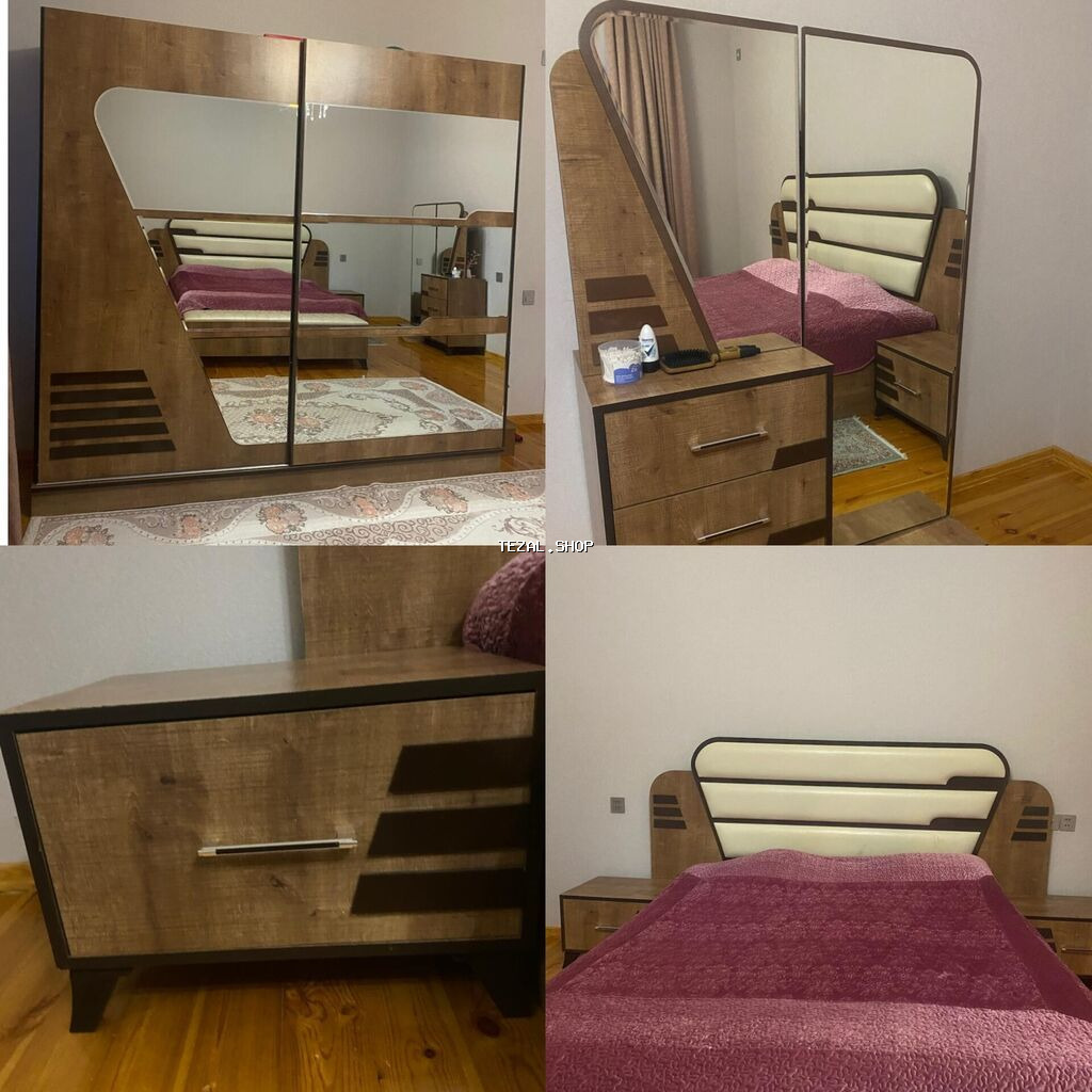 İkinəfərlik çarpayı, Dolab, 2 tumba, Azərbaycan, İşlənmiş