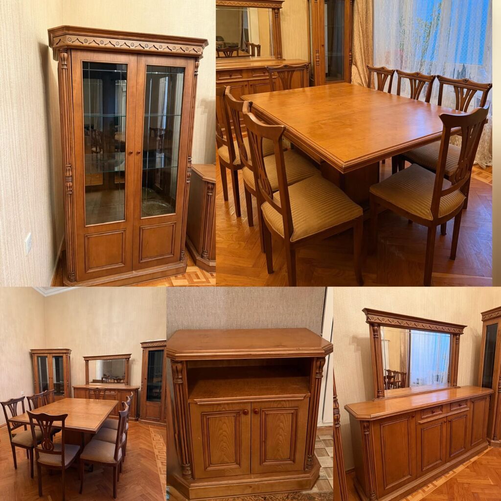 Endirim olundu 🛑🛑Qonaq dəsti satılır 500₼. Yaxşı vəziyyətdədir. masa 8