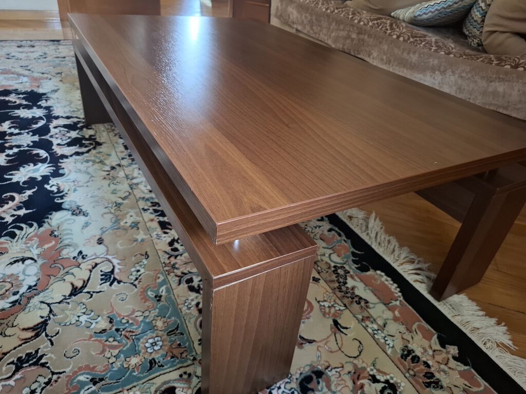 Düz masa, Açılmayan, Təkərsiz, Teksturalı laminat, Zəmanətsiz