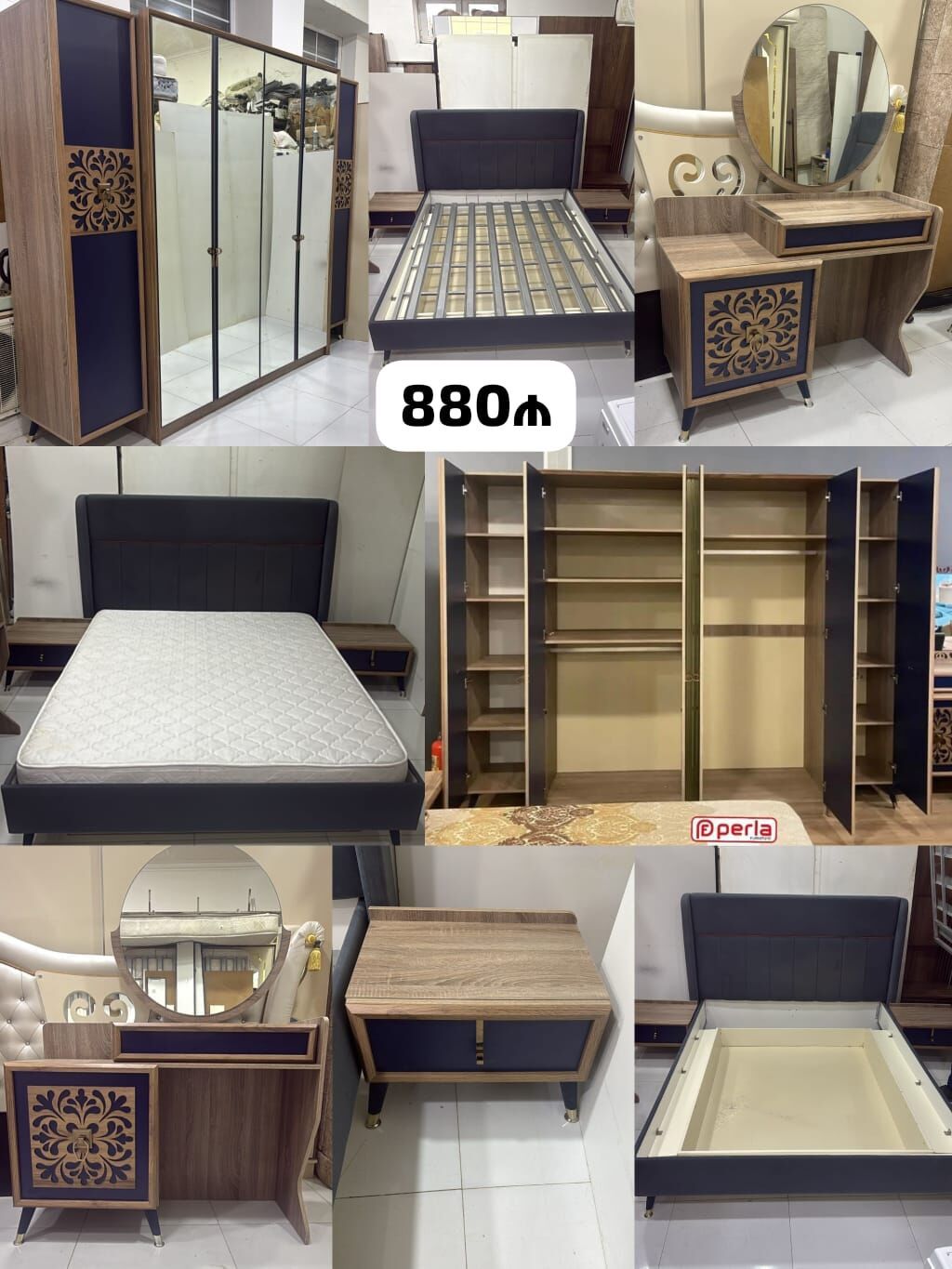 F99Perladan bazali yataq desti 880 manat.Catdirilma qurasdirilma