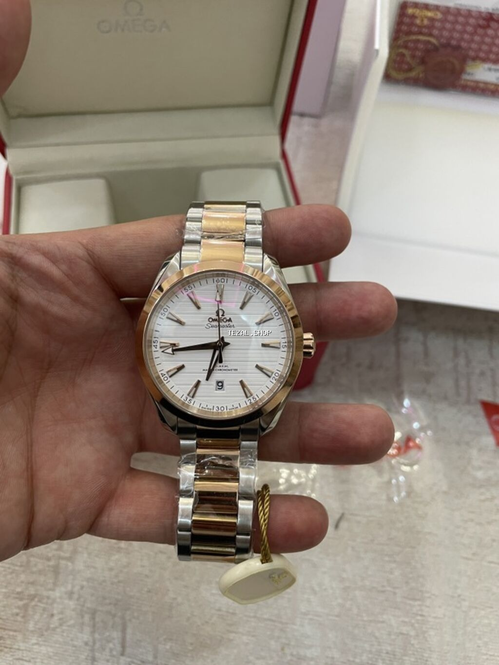 Yeni, Klassik Saat dəsti, rəng - Qızılı - şəkil 4