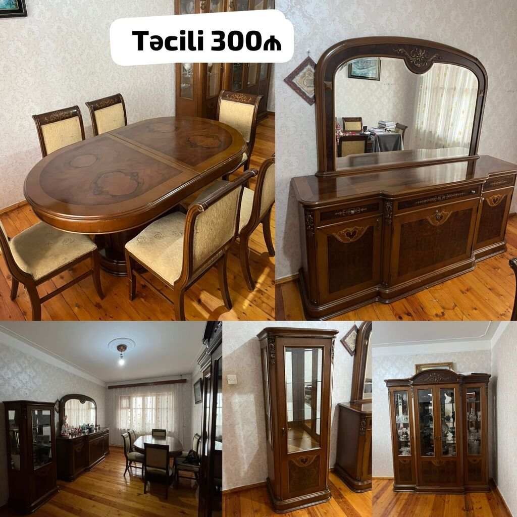 Endirim olundu 🛑🛑Qonaq dəsti satılır 300₼. Təcili evdən