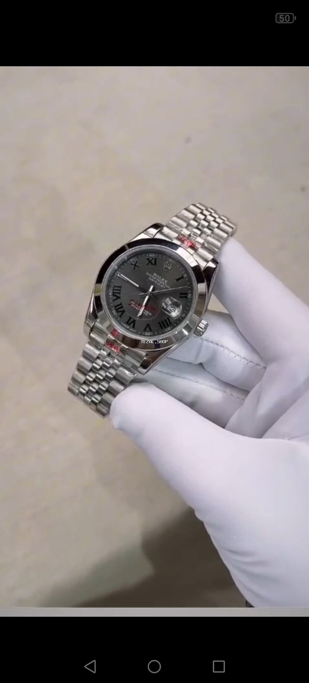 Yeni, Qol saatı, Rolex, rəng - Gümüşü