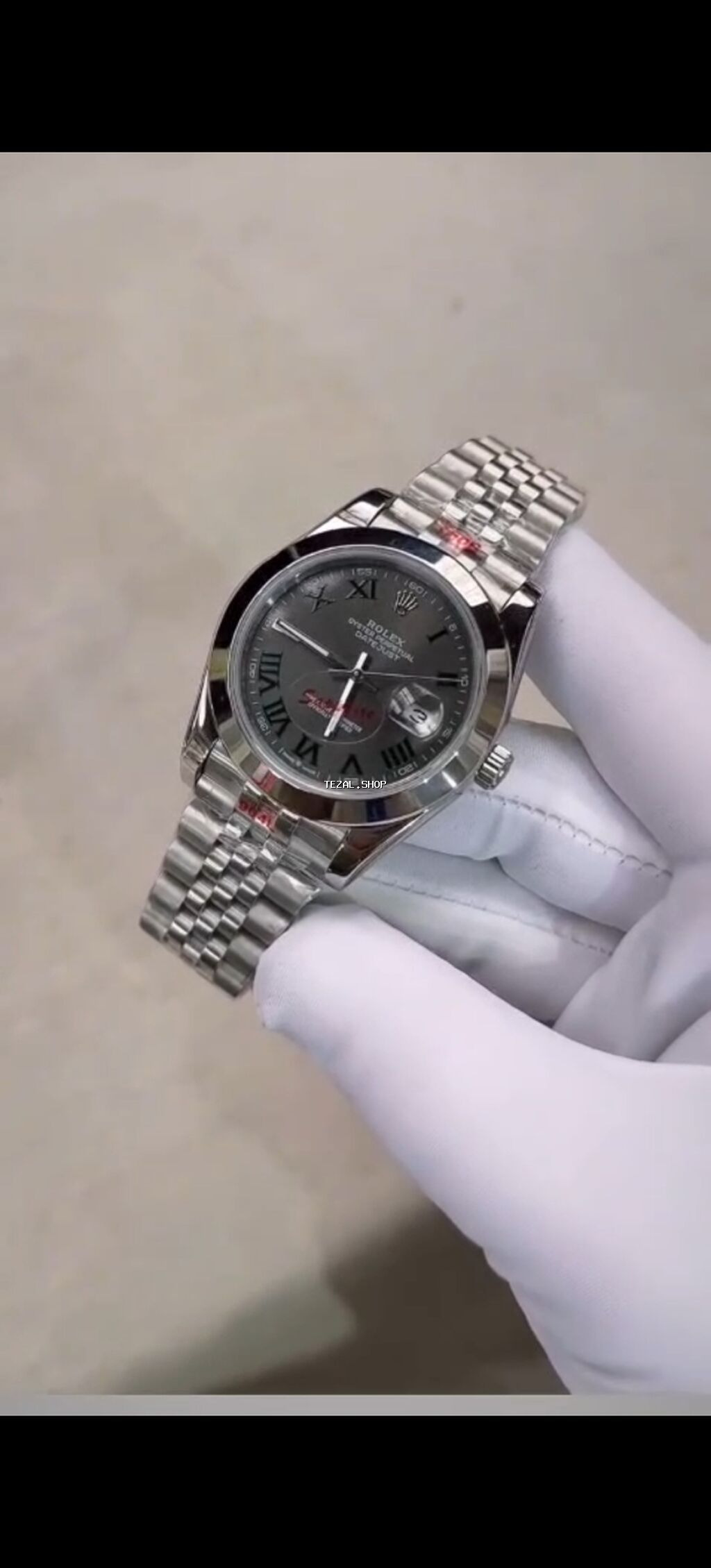 Yeni, Qol saatı, Rolex, rəng - Gümüşü - şəkil 3