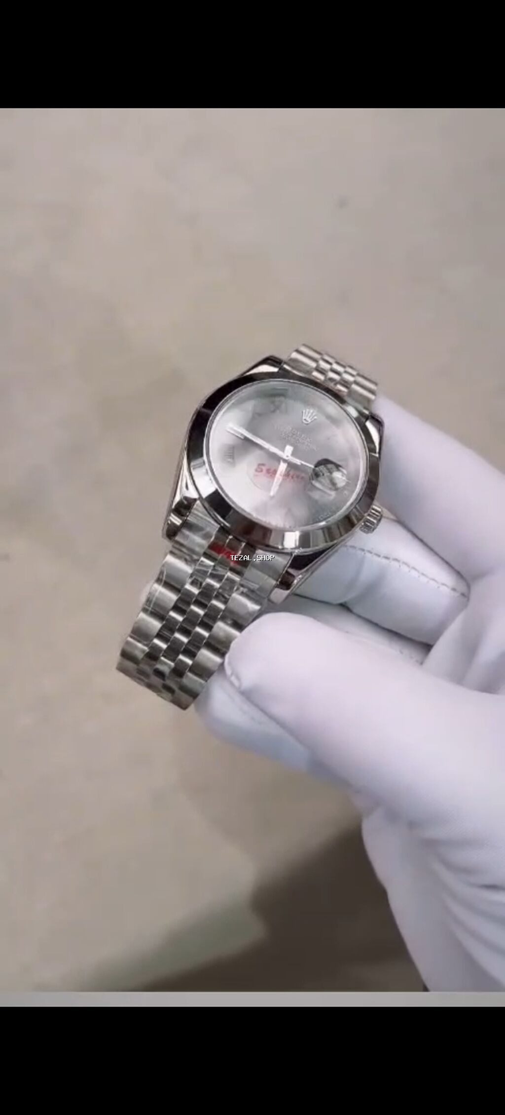 Yeni, Qol saatı, Rolex, rəng - Gümüşü - şəkil 4