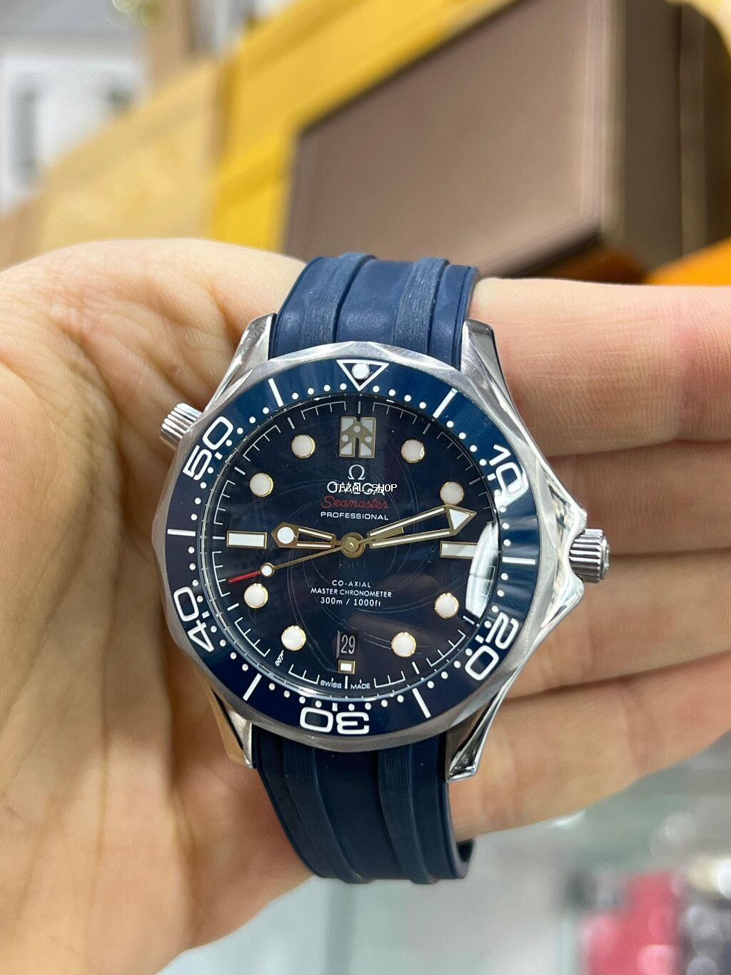 Yeni, Qol saatı, Omega, rəng - Göy