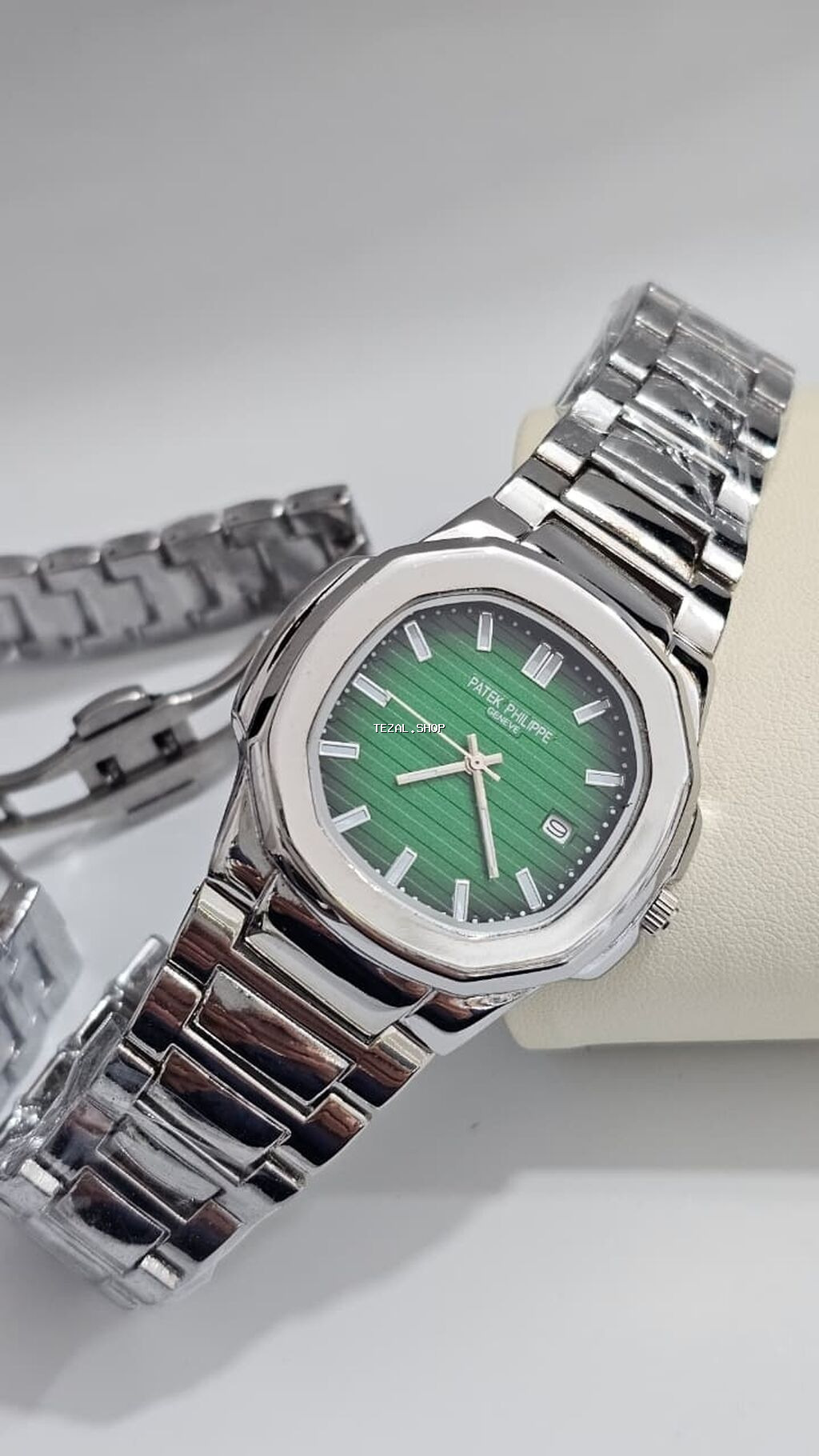 Yeni, Qol saatı, Patek Phillipe, rəng - Gümüşü - şəkil 2