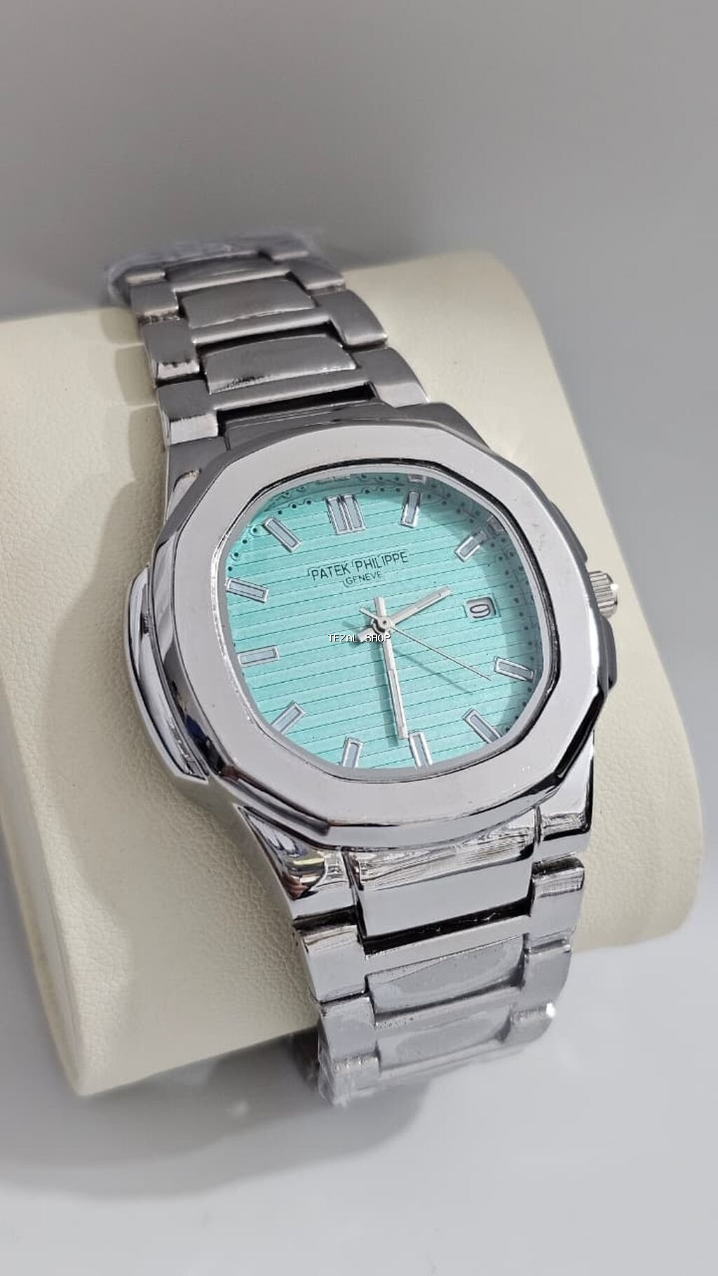 Yeni, Qol saatı, Patek Phillipe, rəng - Gümüşü - şəkil 4