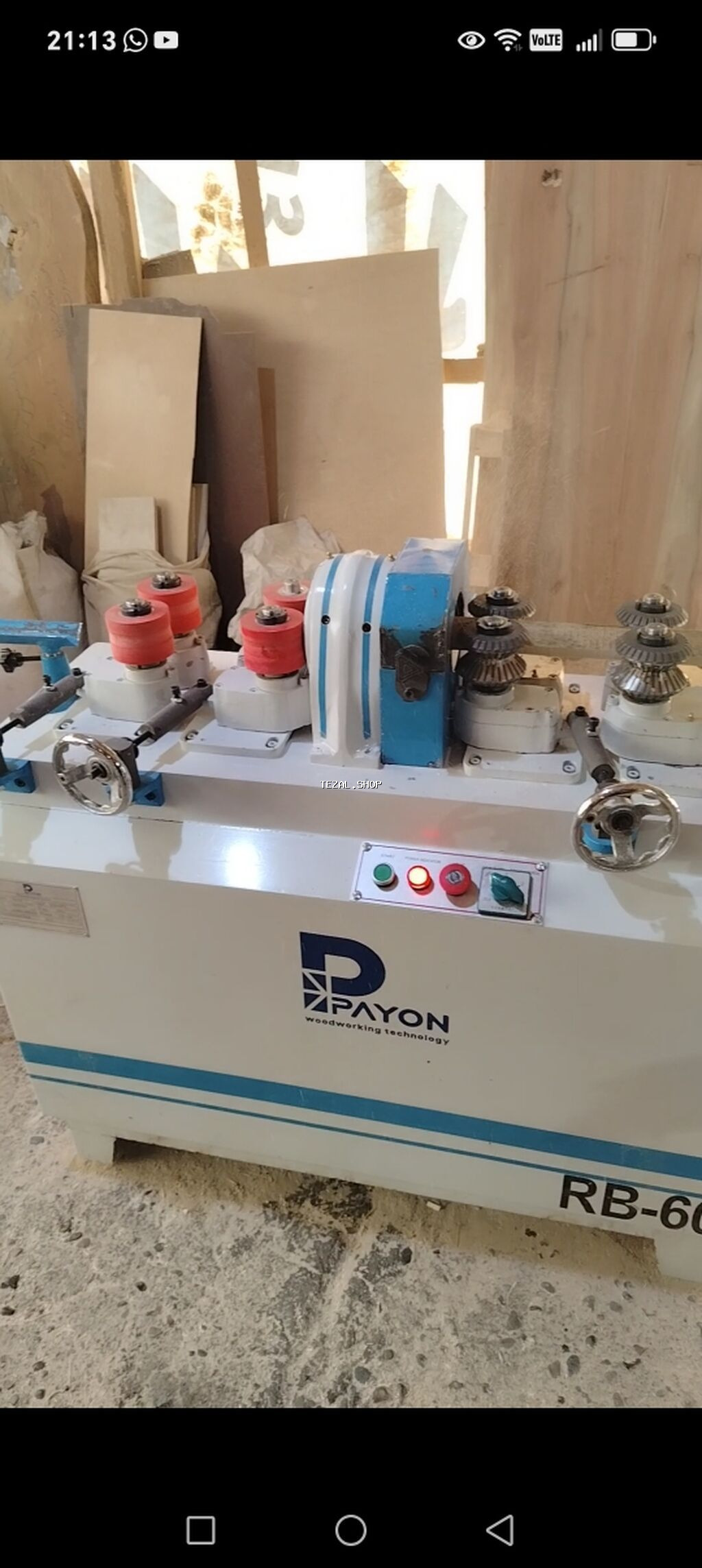 Payon RB-60 – taxta emalı üçün profil kəsici/ovalama aparatı - Brend