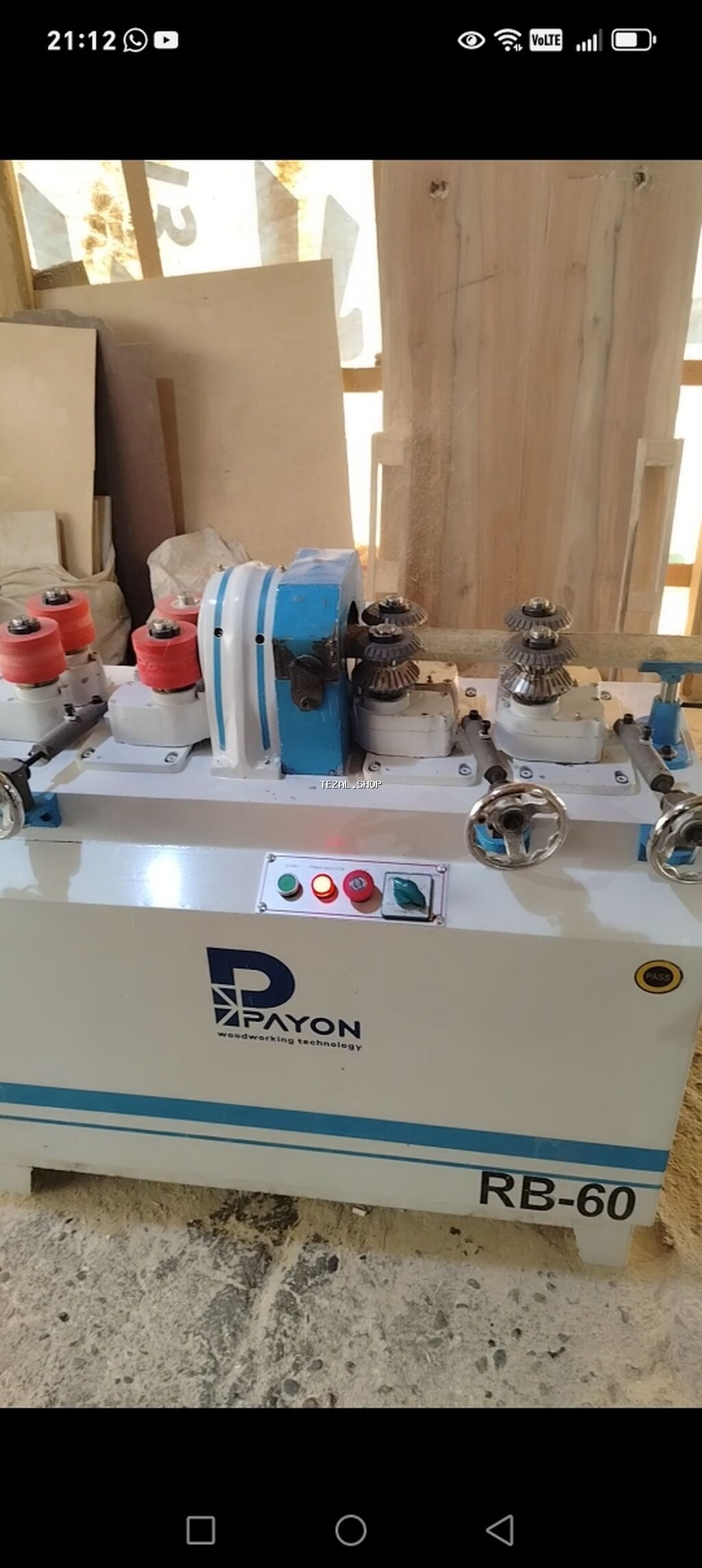 Payon RB-60 – taxta emalı üçün profil kəsici/ovalama aparatı - Brend - şəkil 2