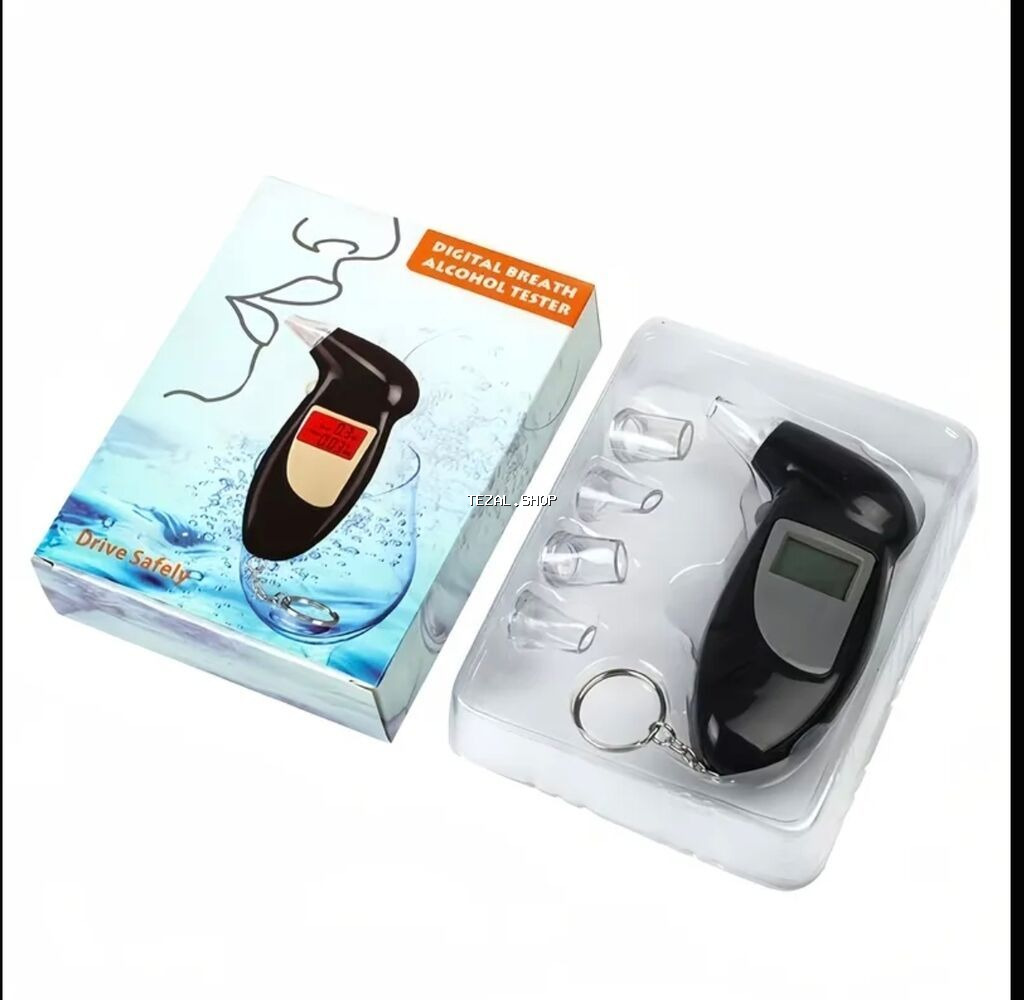 Rəqəmsal Nəfəs Alkoqol Testeri - Yüksək dəqiqlikli sensor və rəqəmsal