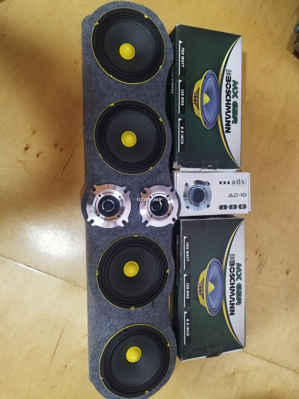 Dinamiklər və sabvuferlər, Alüminium