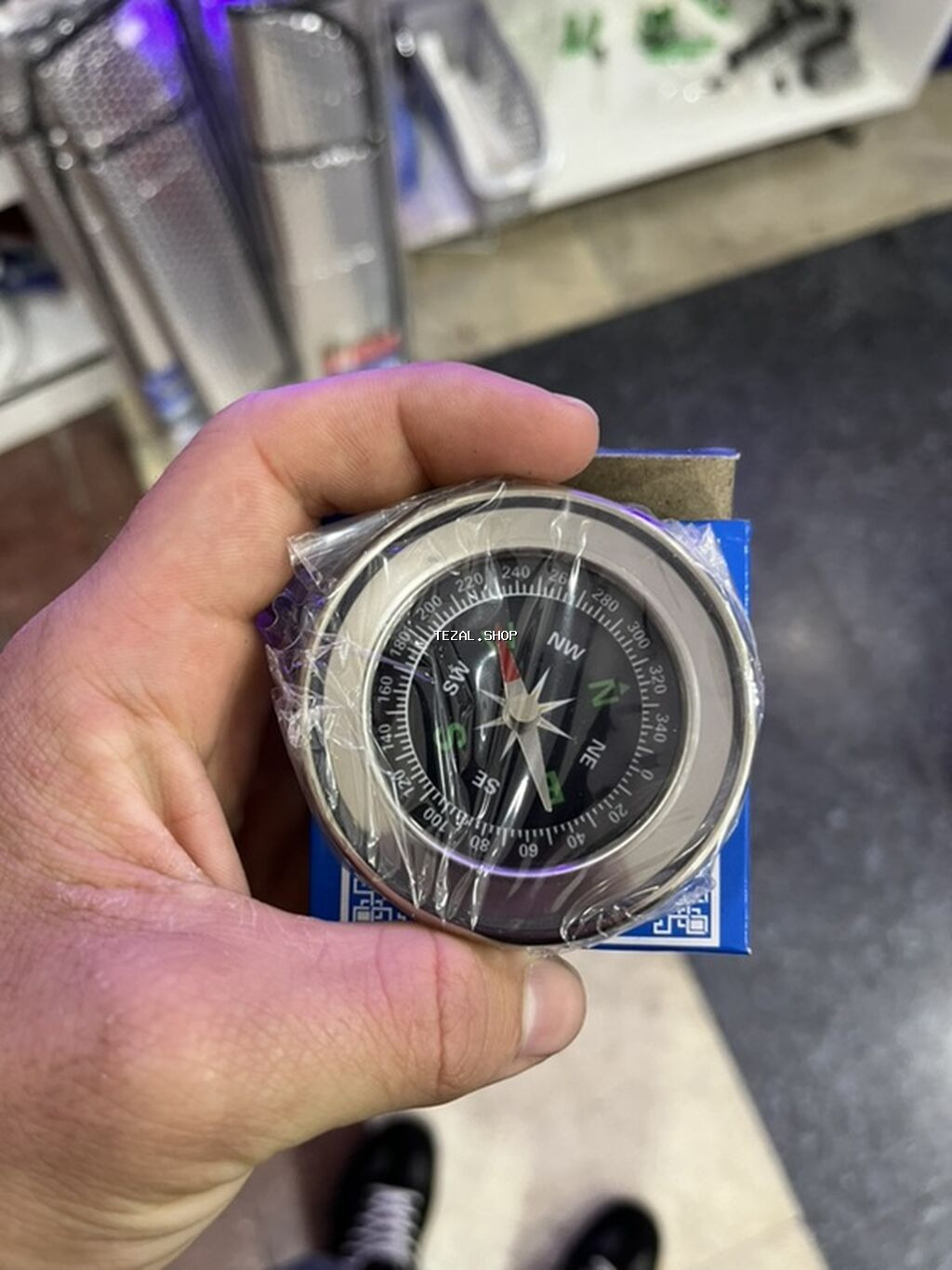 Maqnitli kompas – portativ naviqasiya aləti - Dairəvi göstərici - şəkil 2