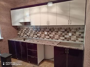 Sifarişlə mətbəx dəsti, Özü çəkən petlələr, Mat laminat, Kredit var, Pulsuz çatdırılma - şəkil 2