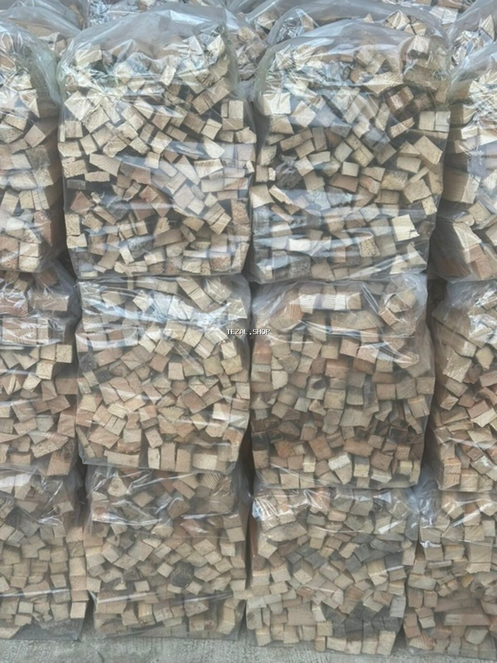 Məhsul: Ocaq/Manqal üçün qablaşdırılmış odun payları Təsvir: - Şəffaf - şəkil 4
