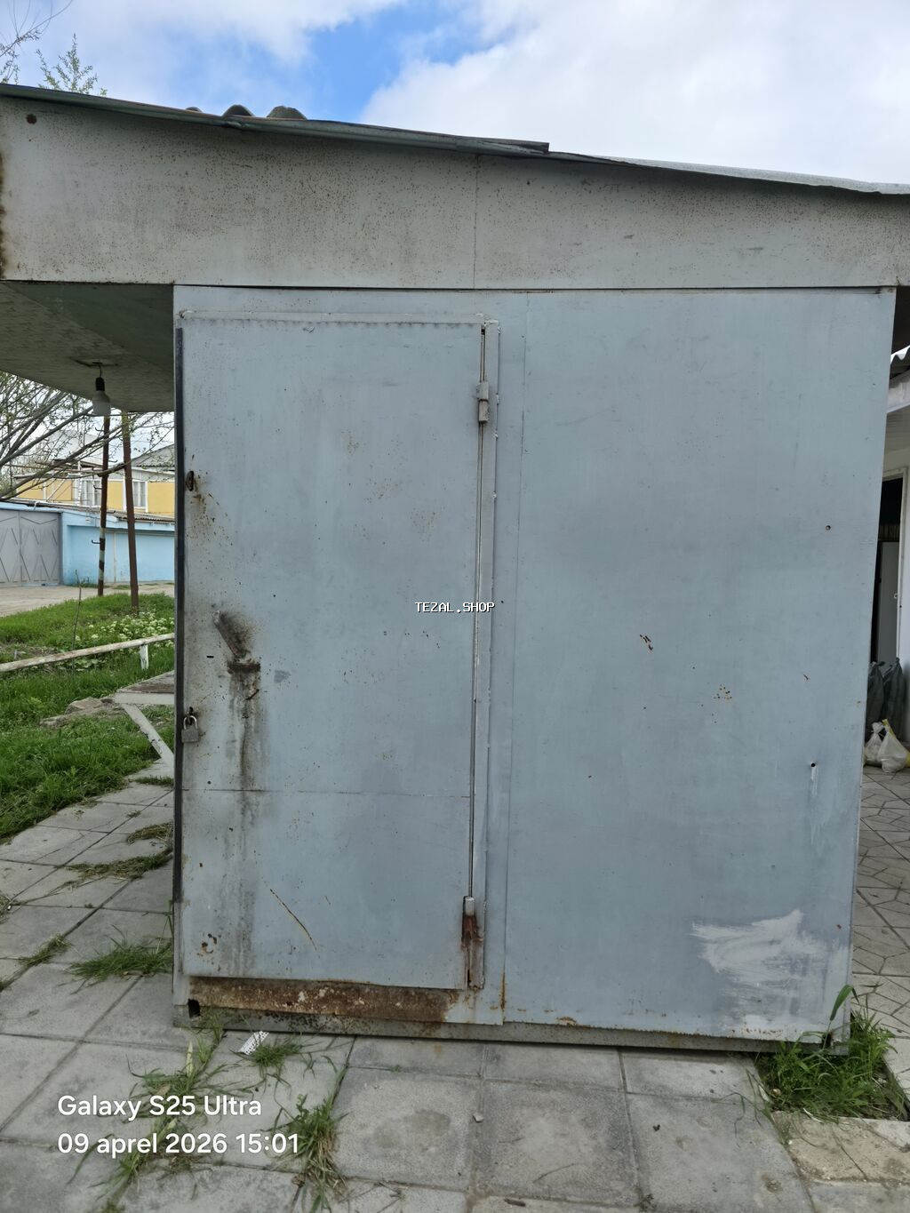 Metalkonstruksiyalı köşk/boks – daşına bilən ticarət və ya anbar köşkü - şəkil 2