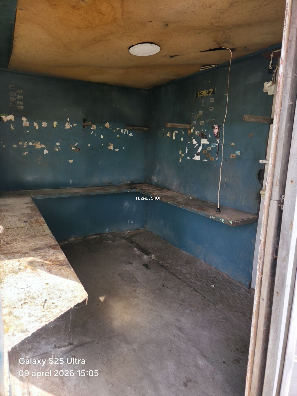 Metalkonstruksiyalı köşk/boks – daşına bilən ticarət və ya anbar köşkü - şəkil 4