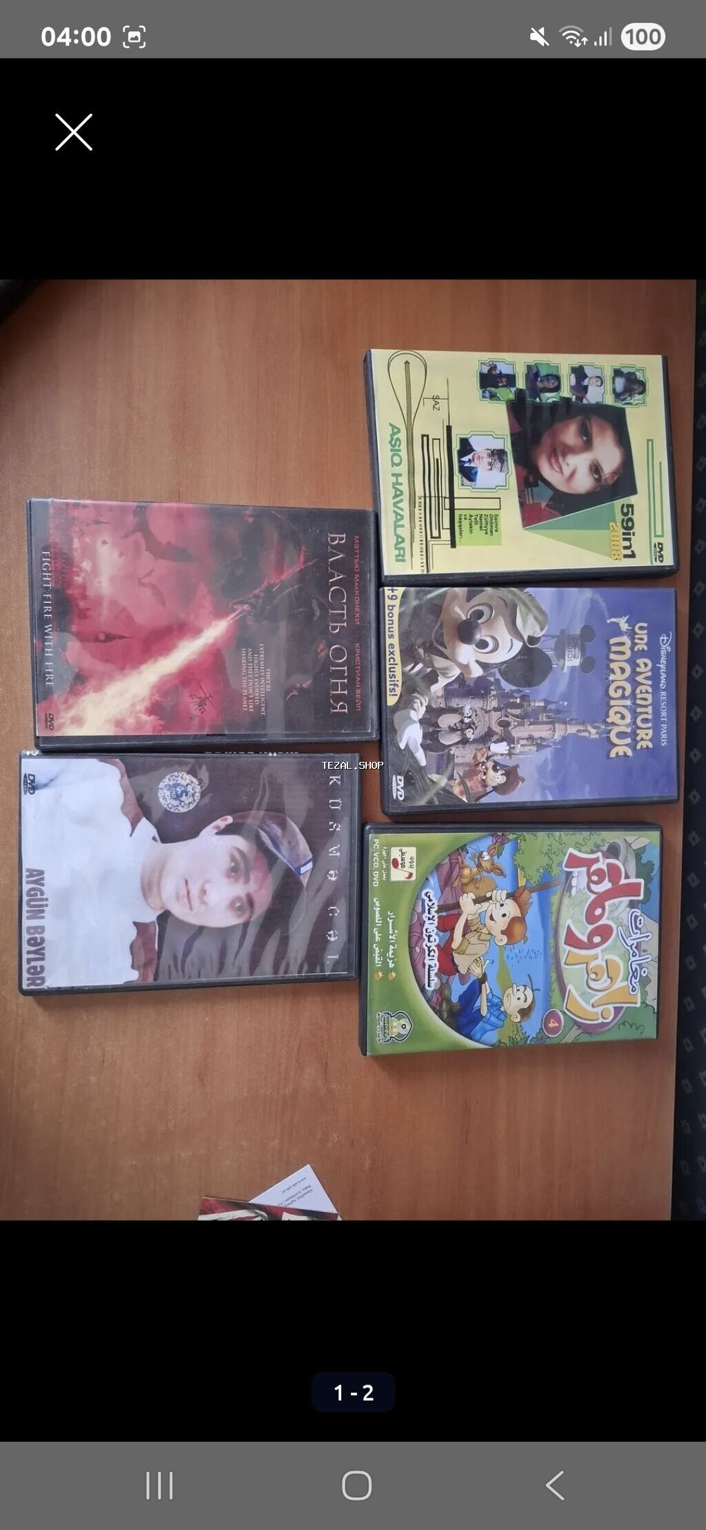 DVD diskləri — qarışıq kolleksiya Satışda müxtəlif janrlardan ibarət - şəkil 2