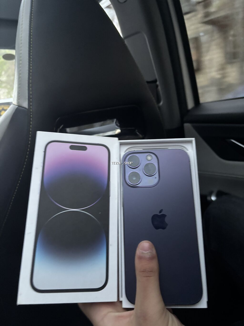 IPhone 14 Pro Max, 256 GB, Deep Purple, Face ID, Sənədlərlə