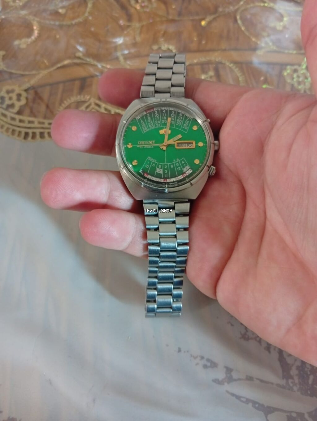 Qol saatı, Orient, rəng - Yaşıl