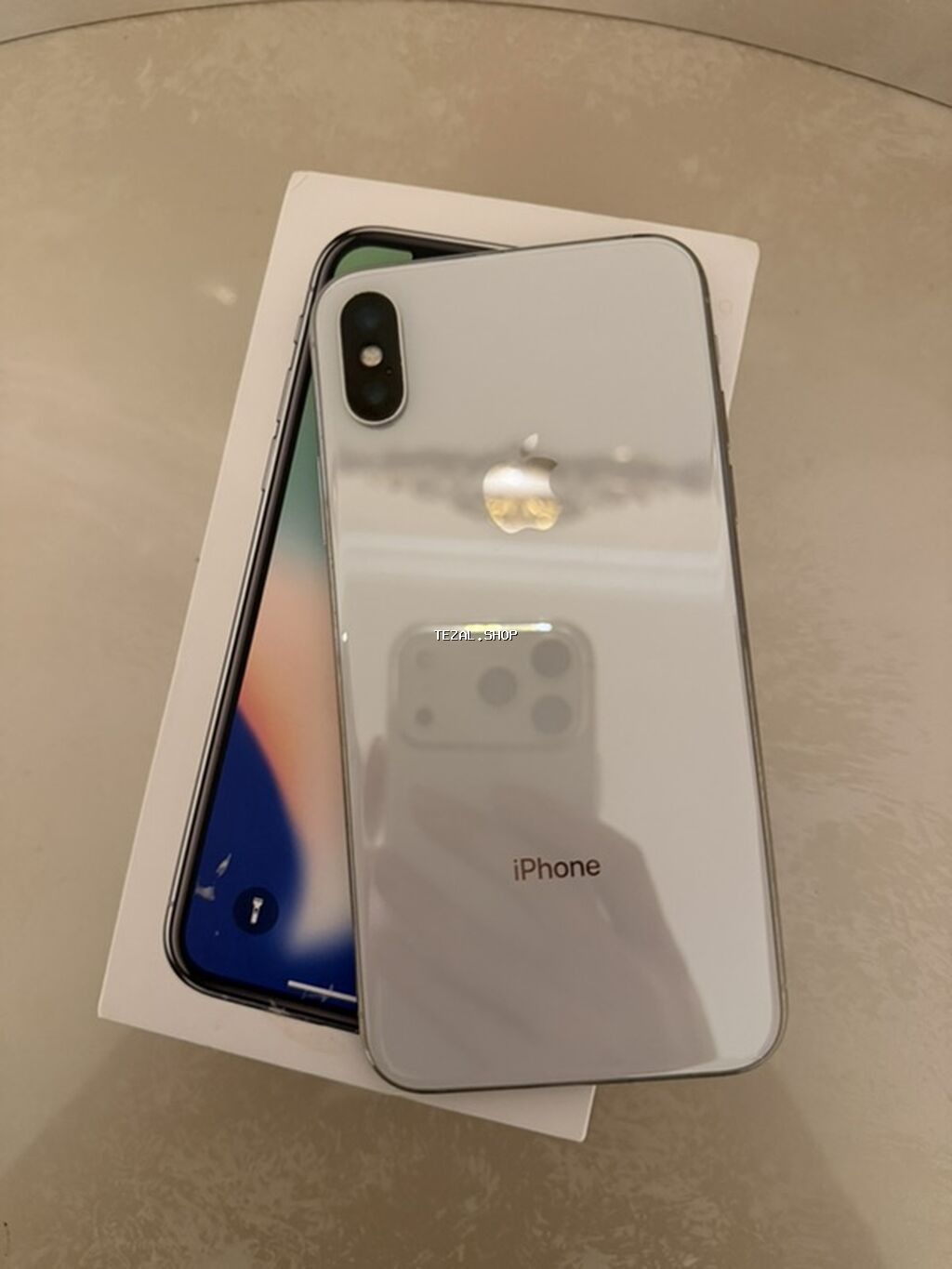 IPhone X, 64 GB, Gümüşü, Face ID
