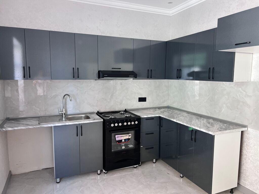 Sifarişlə mətbəx dəsti, Özü çəkən petlələr, Mat laminat, Kredit var, Pulsuz çatdırılma