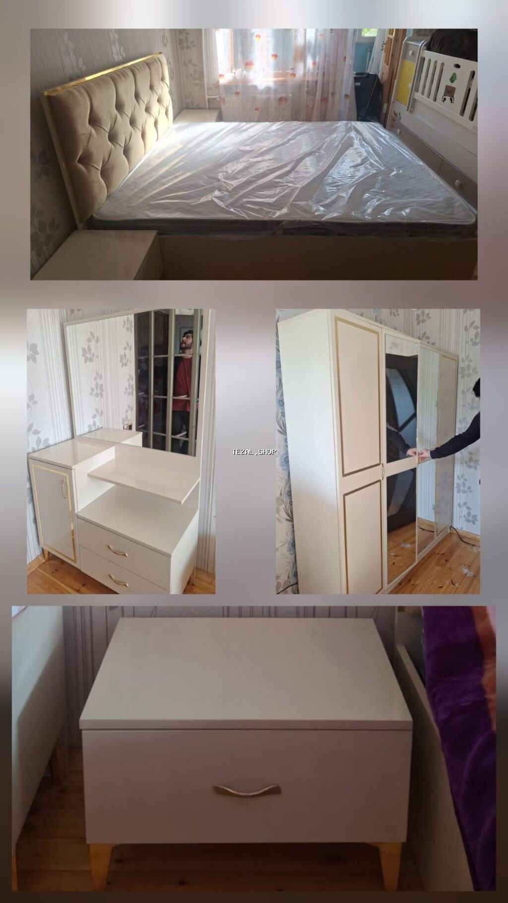 Yataq desti satlir 6 Ay istıfade olnub 500 azn Unvan Qaradağ rayon