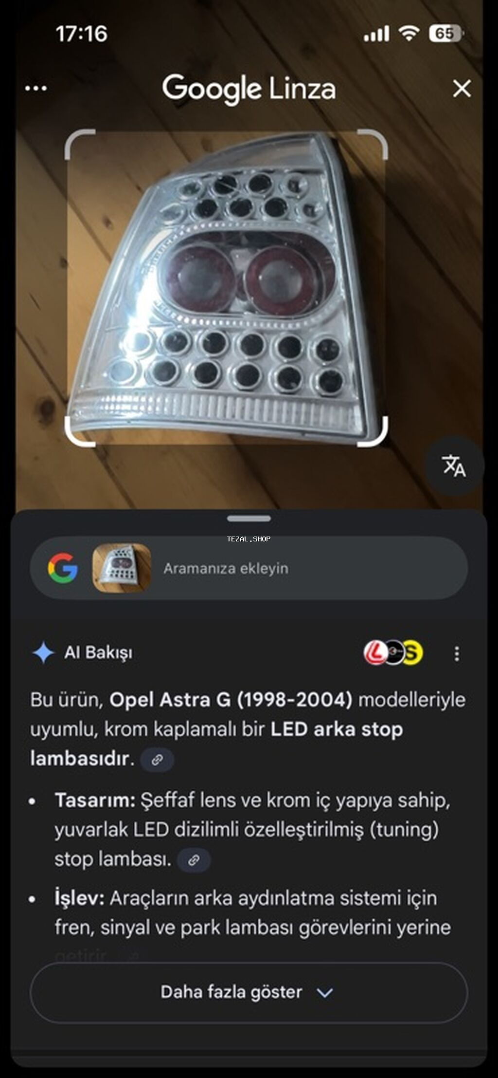 Daewoo Orijinal, İşlənmiş