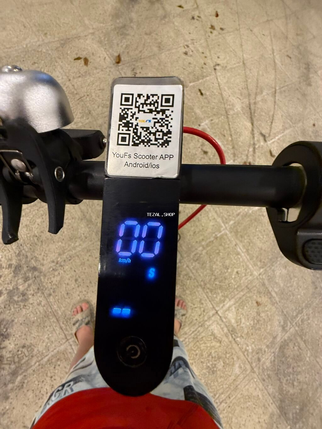 Ideal vezyetde 45 Km gedir adaptri herşeyi var skuter 600 manata - şəkil 5