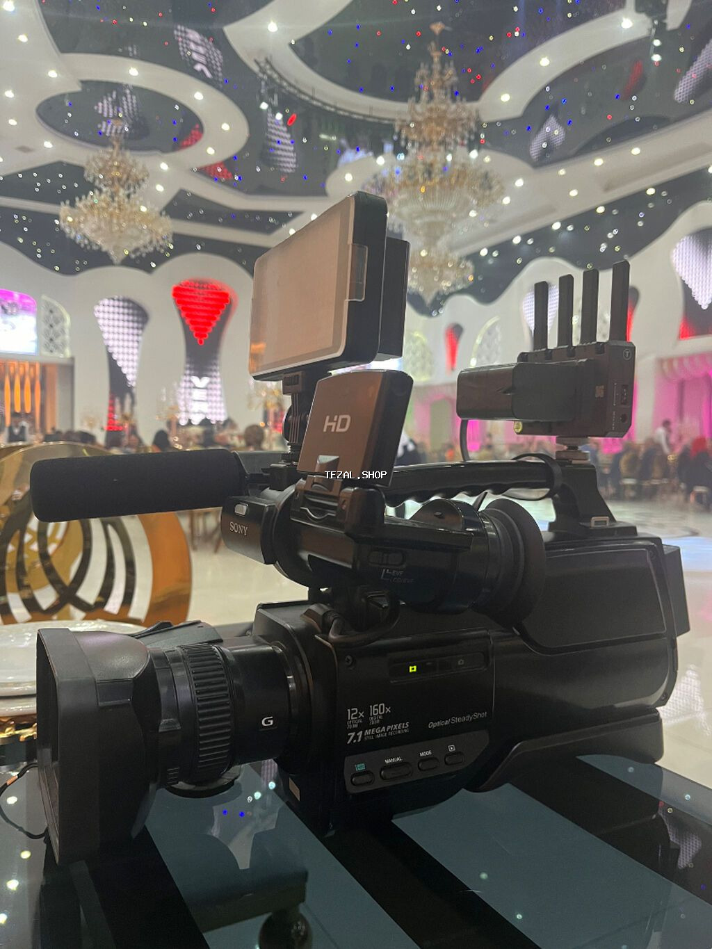 Sony HXR-MC1500 peşəkar videokamera Üzərində verilir: 1 böyük və 1 - şəkil 5