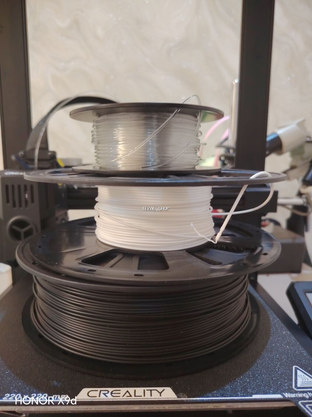Creality Ender 3 V3 KE 3d çap printeri satılır, Üzərində Flament - şəkil 2