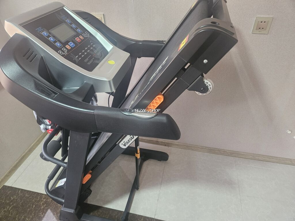 VolksGym qaçış trenajoru - Elektron konsol: LCD ekran; START/STOP