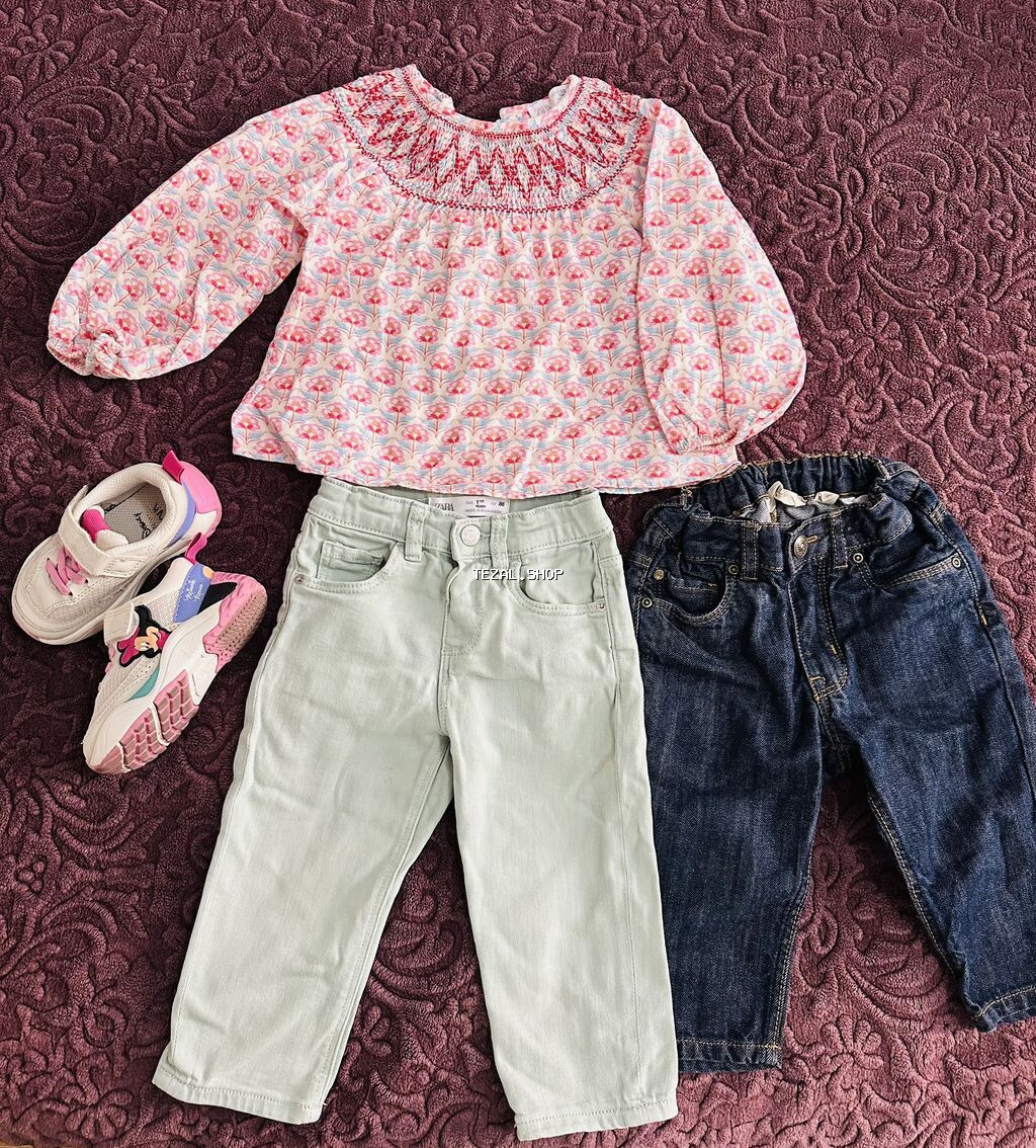 Zara ayaqqabi 21 olcu alinib 65 azn satilir 8 azn Zara koynek 1-1,5