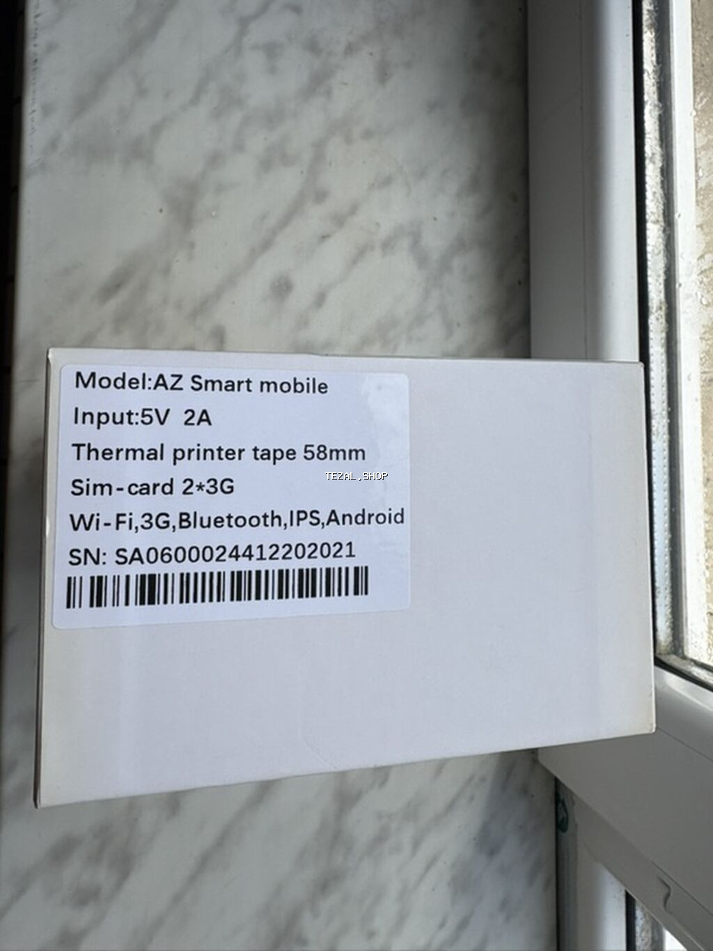 AZ Smart Mobile – Nəzarət-kassa aparatı Xüsusiyyətlər: - İnteqrə - şəkil 2