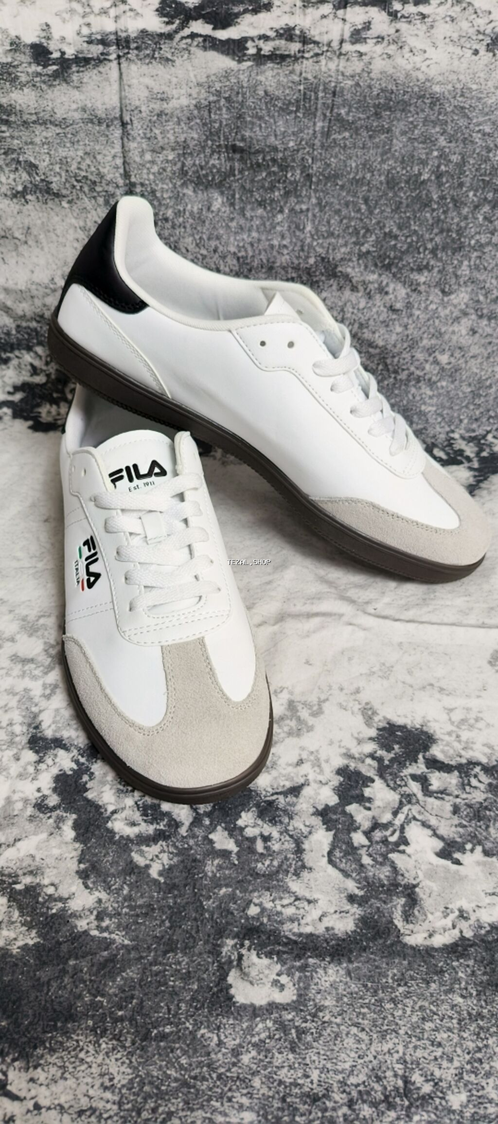 Кожаные кроссовки Итальянского бренда FILA . Размер 43