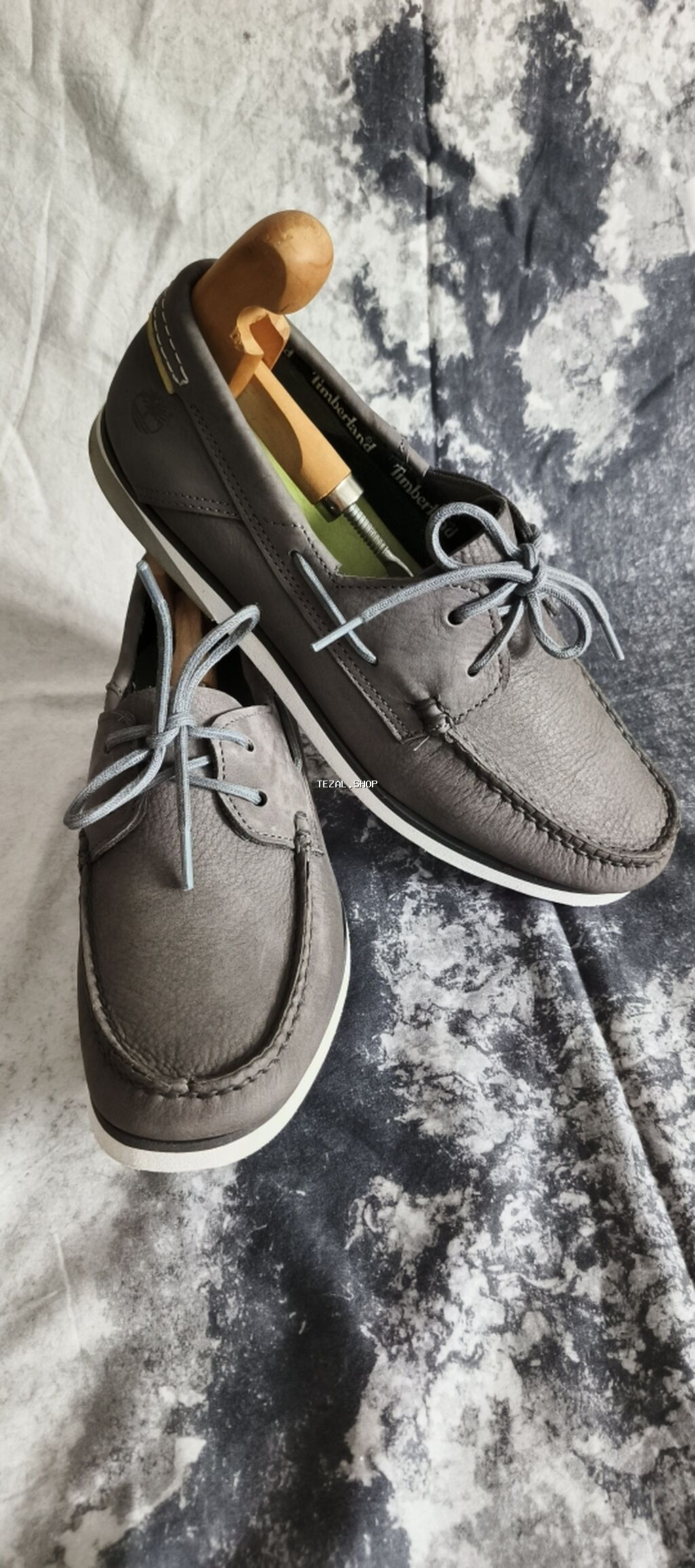 Кожаные макасины Американского бренда Timberland. Размер 43