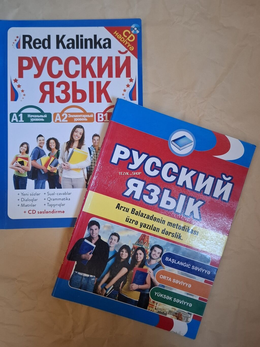 Rus dili dərslikləri dəsti - Kitab 1: “Русский язык – Red Kalinka”