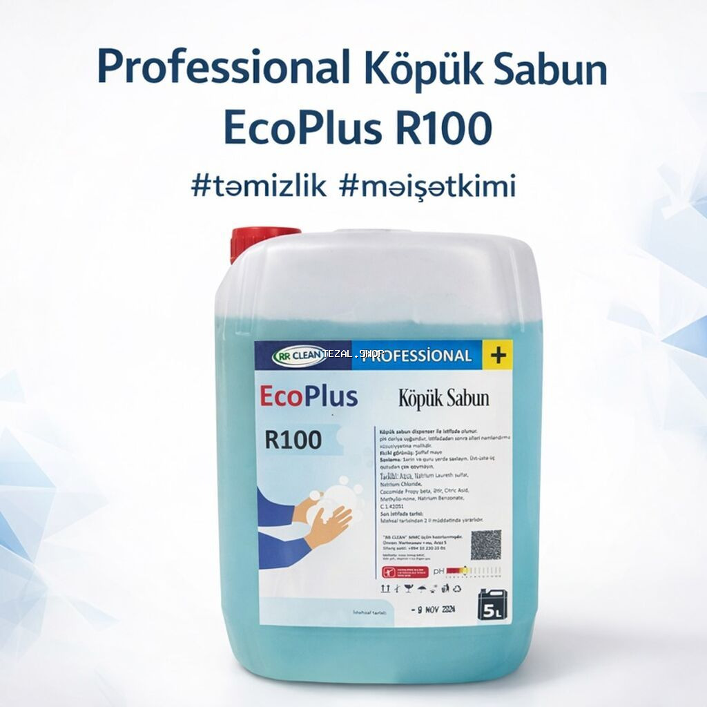 Professional Köpük Sabun – EcoPlus R100 - Brend: RR Clean