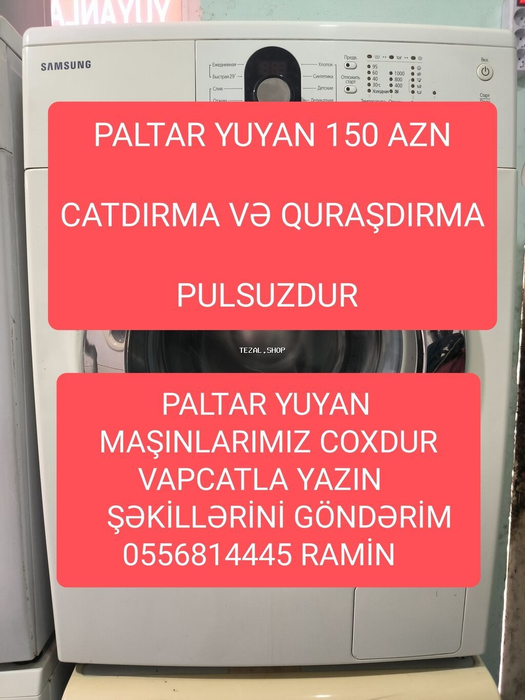 Paltaryuyan maşın Beko, 6 kq, İşlənmiş, Avtomat, Qurutma var, Pulsuz çatdırılma - şəkil 2