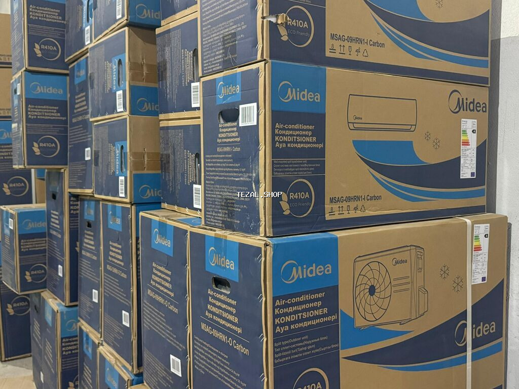 Kondisioner Midea, Yeni, 20-25 kv. m, Split sistem, Kredit var, Pulsuz quraşdırılma - şəkil 2